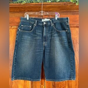 Levi's Dark Blue Denim Men's Jean Shorts